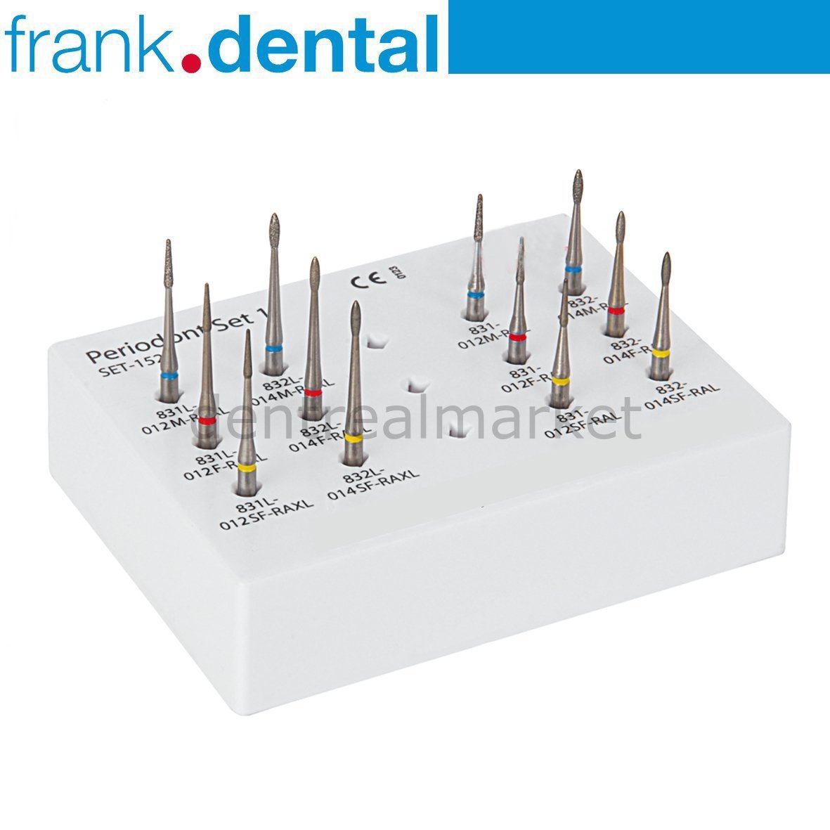 DentrealStore - Dentreal Periodontal Periodontitis Treatment Bur Set 1526