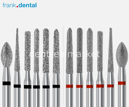 DentrealStore - Frank Dental Quick Preparation Set - Cutting Bur Set