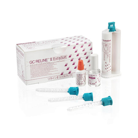 DentrealStore - Gc Dental Reline II Vinylpolysiloxane ExtraSoft Relining Material
