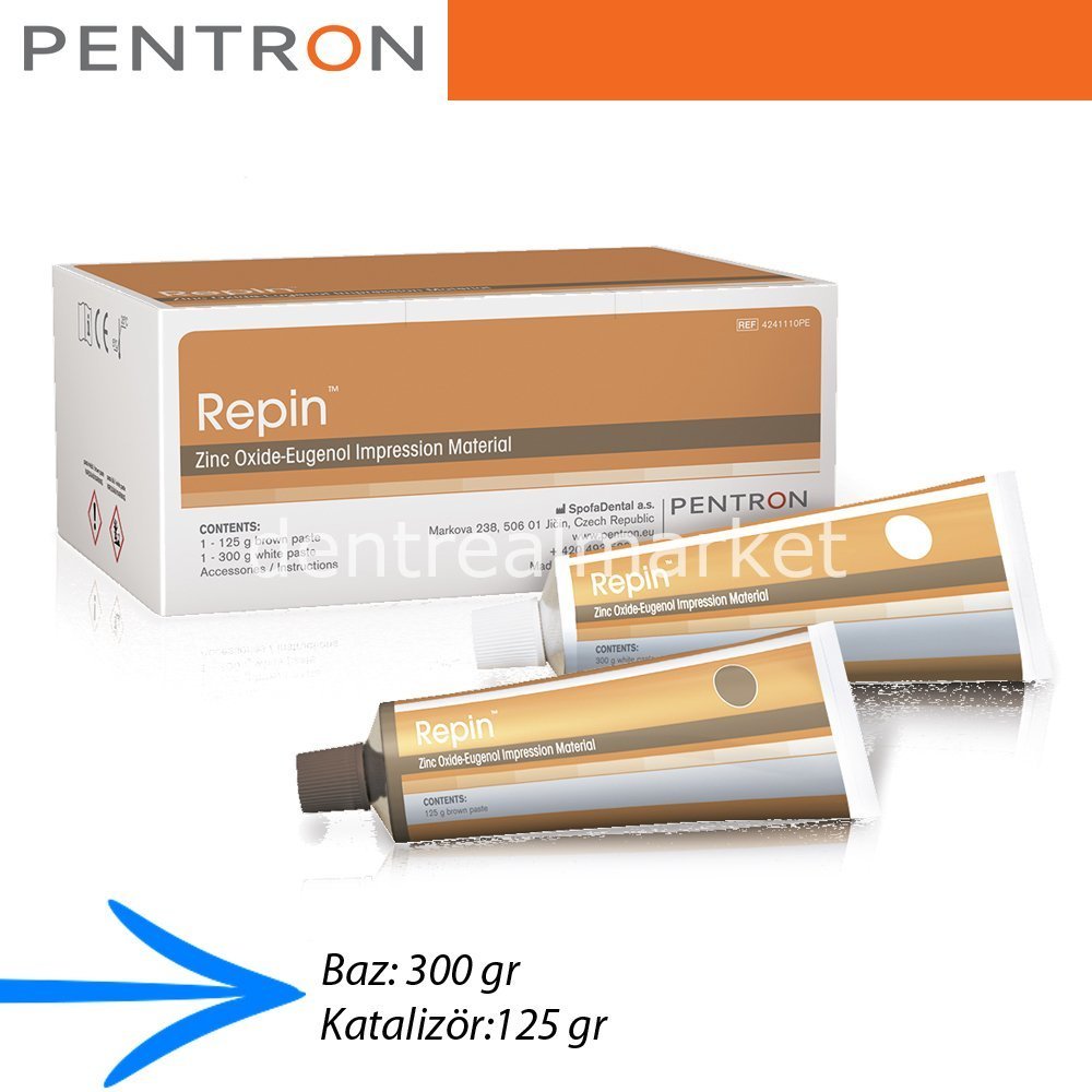 DentrealStore - Pentron Repin Zinc Oxide-Eugenol Impression Material - Impression Paste