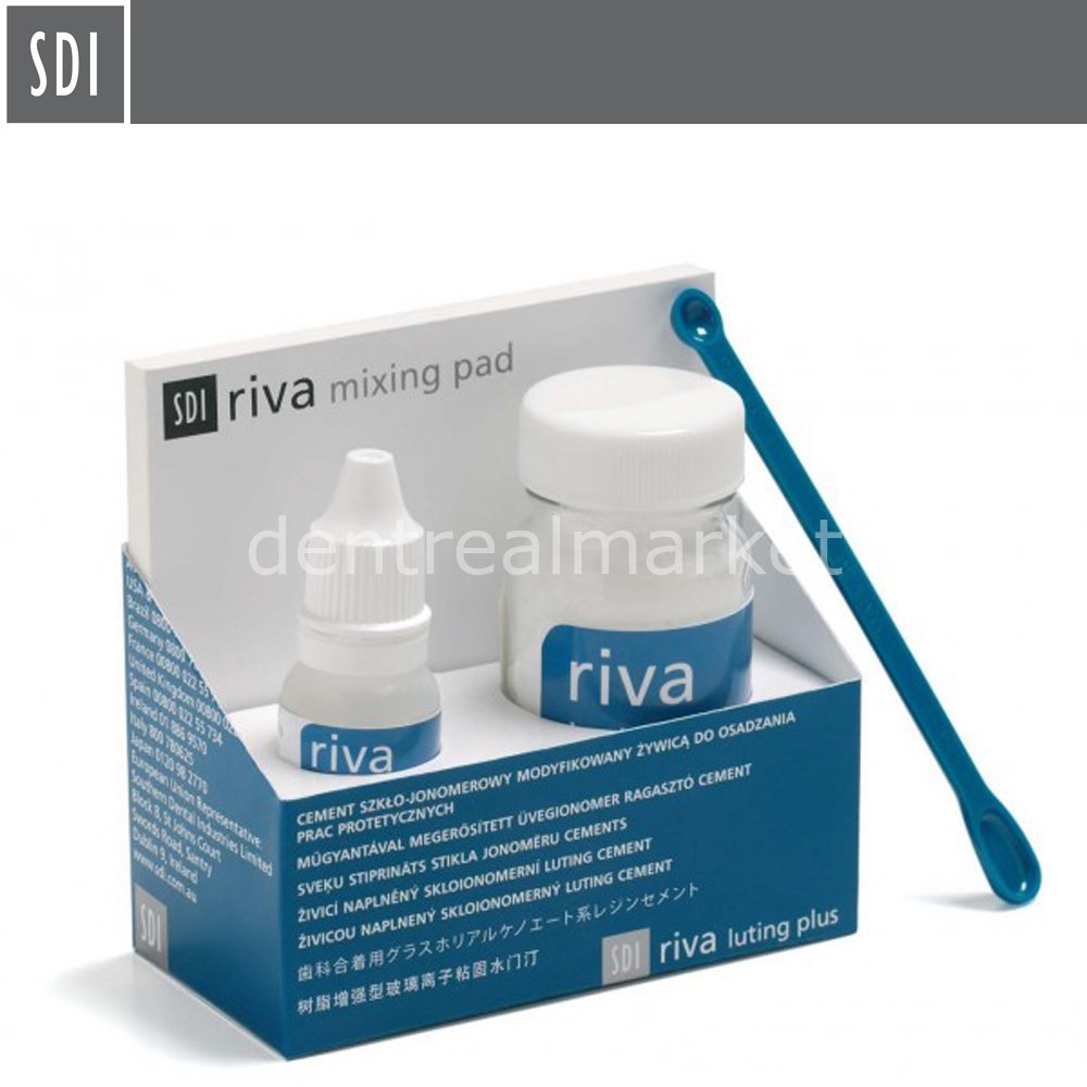 DentrealStore - Sdi Dental Riva Luting Plus Resin Reinforced Glass Ionomer Luting Cement