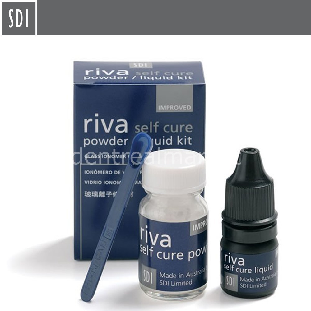 Kit Riva Sdi Dental - Riva Self Cure Glass Ionomer Powde&Liquid A2 Kit ...