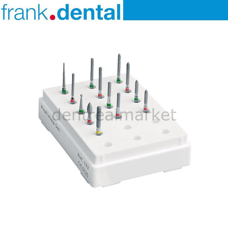 DentrealStore - Frank Dental Bur Set for Fixed and Removable Dentures