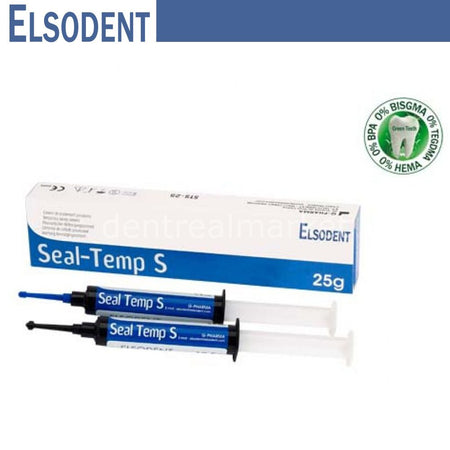 DentrealStore - Elsodent Seal Temp S Temporary Adhesive Cement 2*12.5 gr