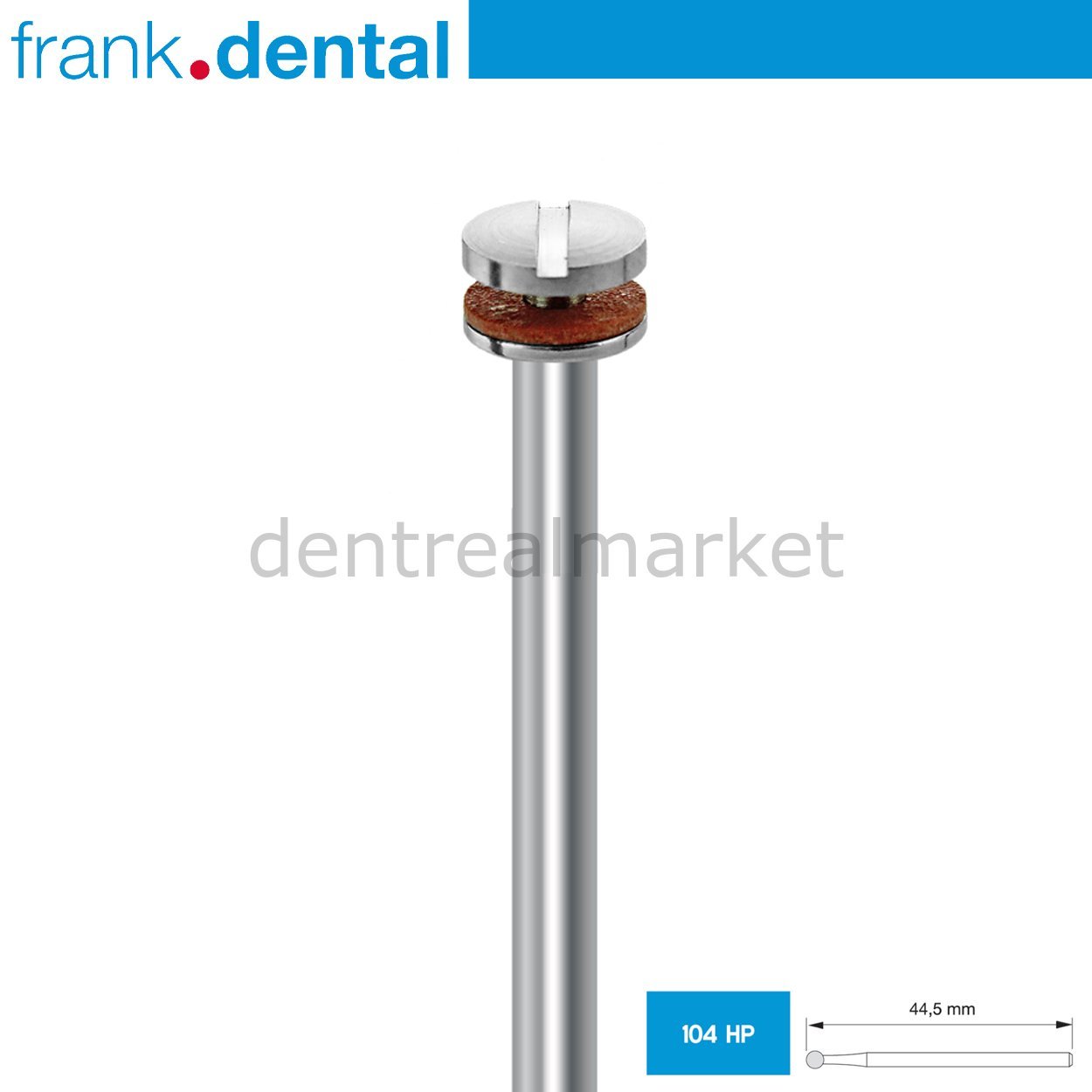 DentrealStore - Frank Dental Separate Mandrel - For Handpiece - 5 Pcs