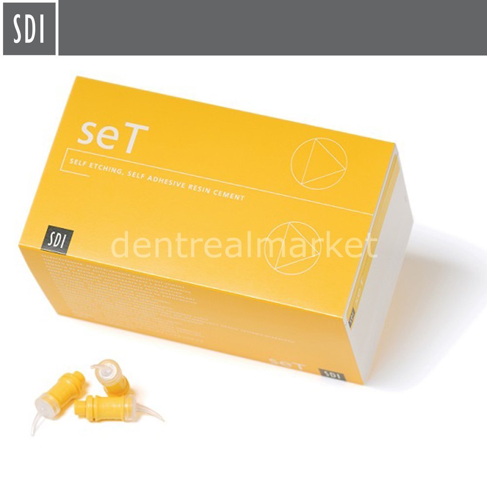 DentrealStore - Sdi Dental Set PP Self Etching, A2 Self adhesive Resin Cement Capsule
