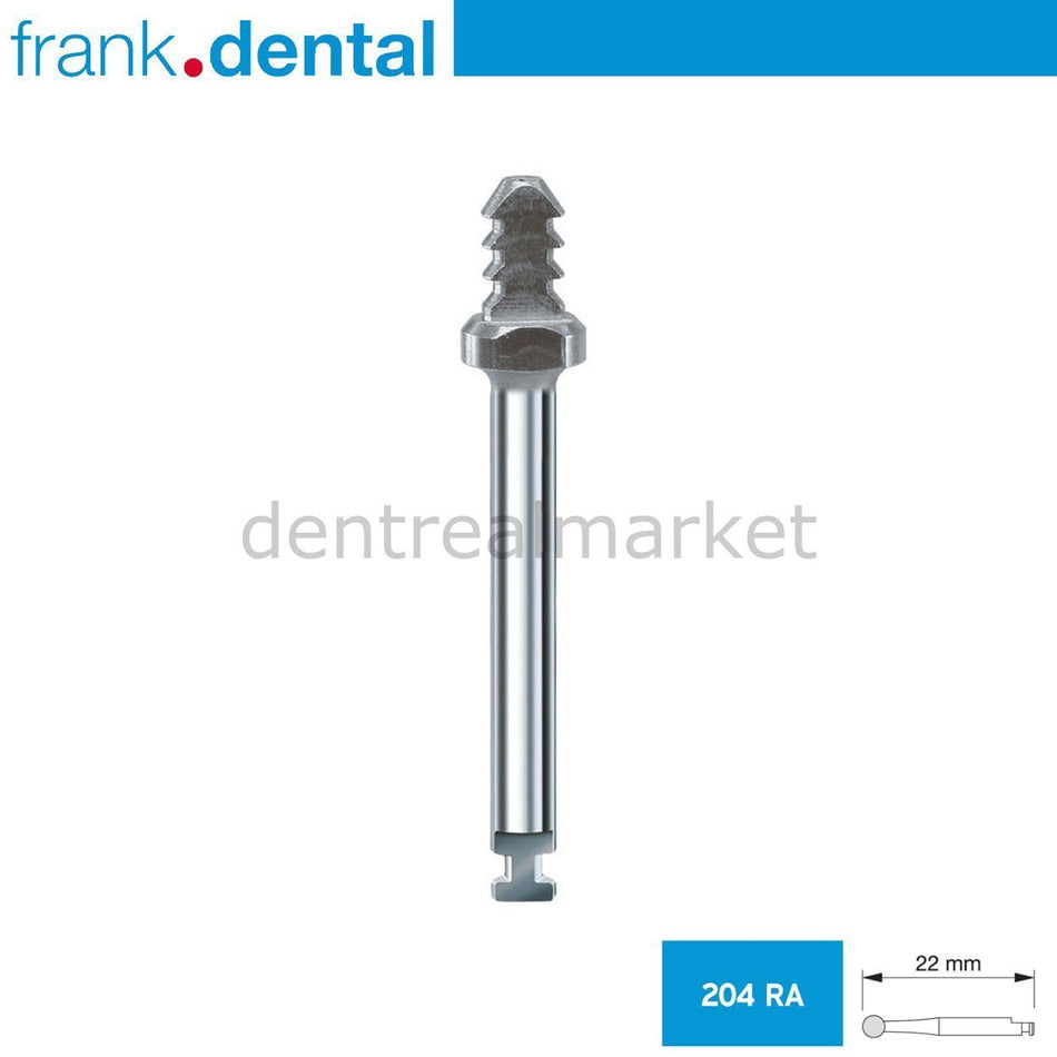 DentrealStore - Frank Dental Snap-On Mandrel Replacement Screw - 5 Pcs