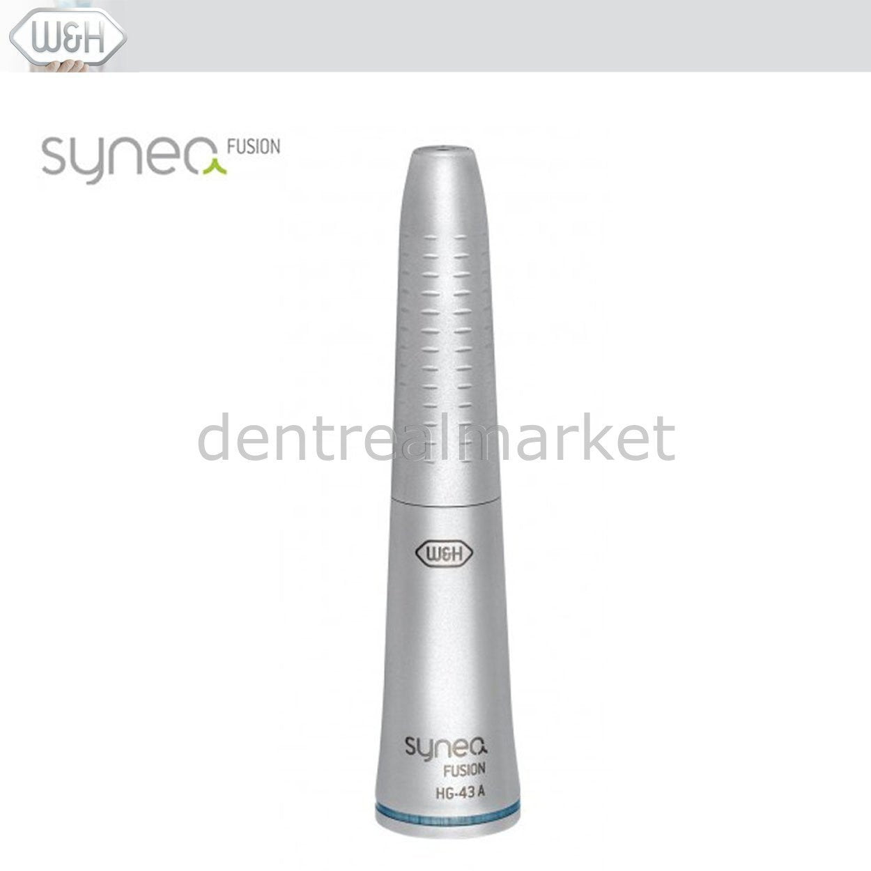 DentrealStore - W&H Dental Synea Fusion HG-43 A 1:1 Straight Handpiece