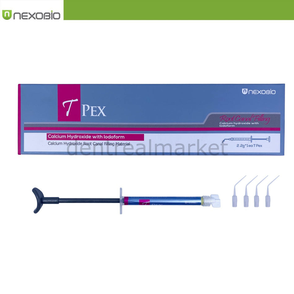 DentrealStore - Nexobio T-Pex Calcium Hydroxide Paste with Iodoform