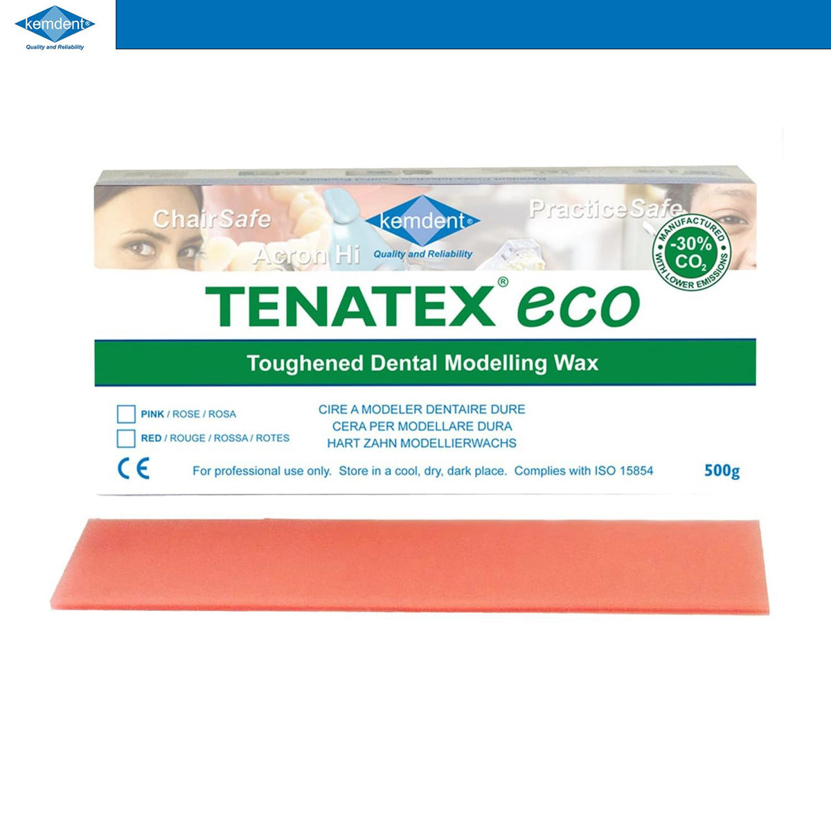 DentrealStore - Kemdent Tenatex Eco Modelling Wax - 1 Box