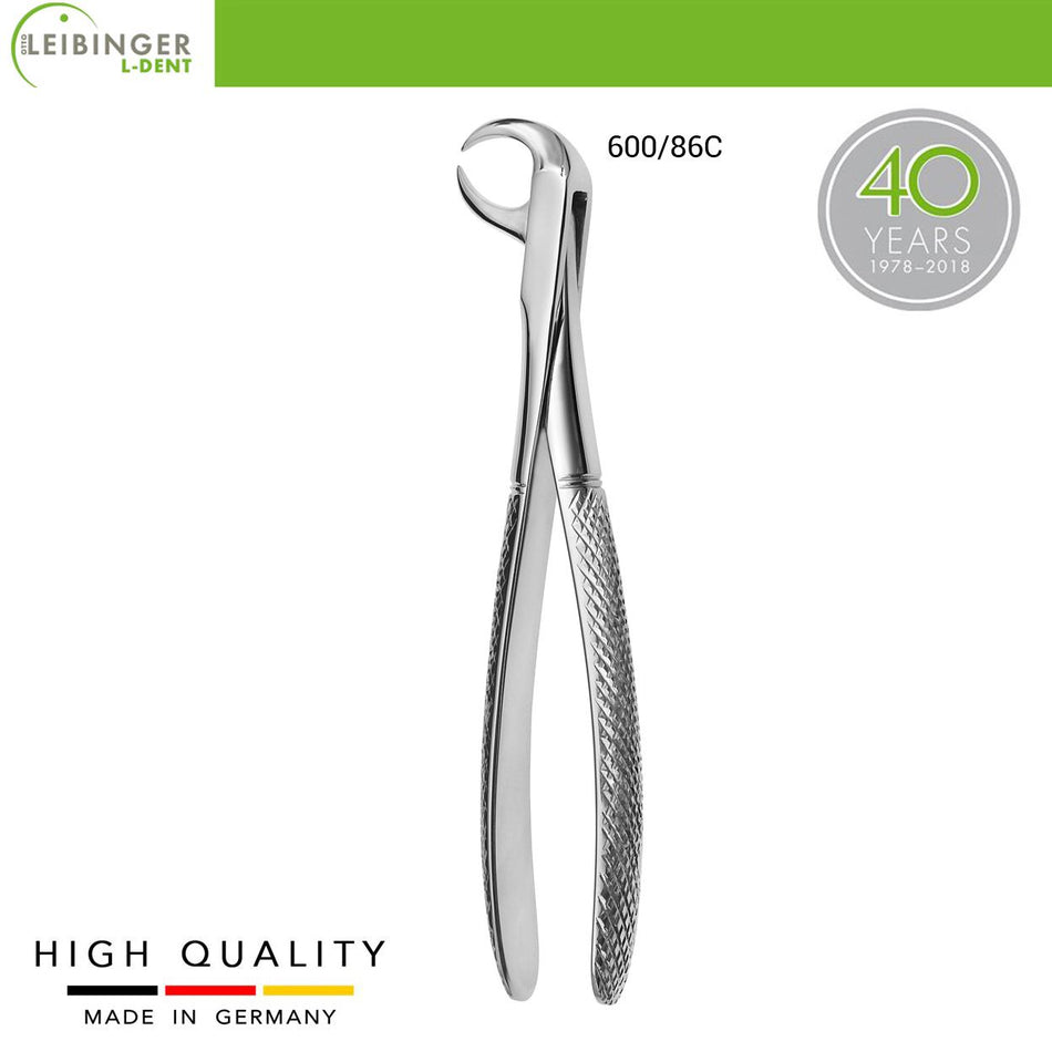 DentrealStore - Leibinger Tooth Extracting Forceps 86C - Furcation Forceps