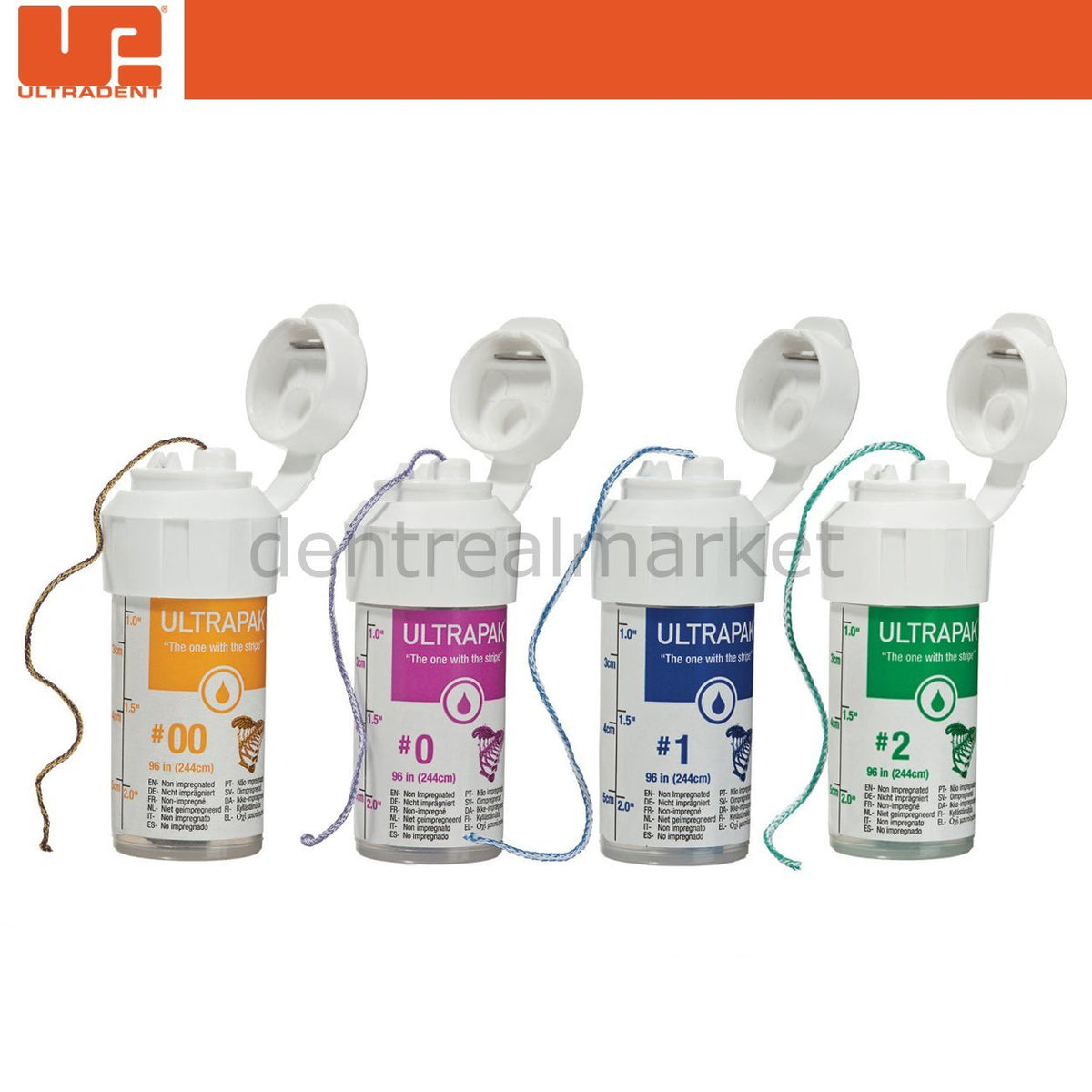 DentrealStore - Ultradent Ultrapak and Ultrapak E Knitted & Epinephrine Knitted Cord