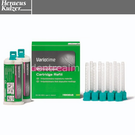DentrealStore - Heraeus Kulzer Variotime Monophase Silicone Impression Material