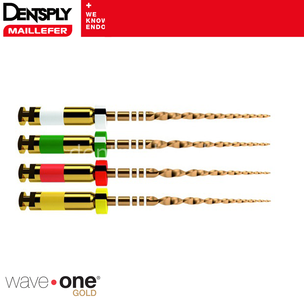 DentrealStore - Dentsply-Sirona Wave One Gold Reciproc Canal Files