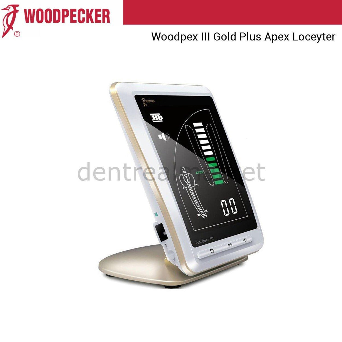 DentrealStore - Woodpecker Woodpecker Woodpex III Gold Plus Apex Locator