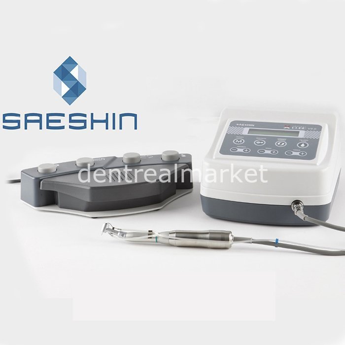 DentrealStore - Saeshin X-Cube Physiodispensary + 20:1 Implant Contra-angle